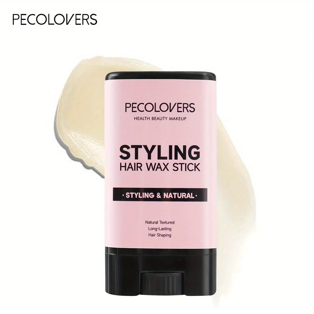 Hair Wax Stick for Flyaways & Frizz – Fruit Flavor, Portable Styling Pomade Stick