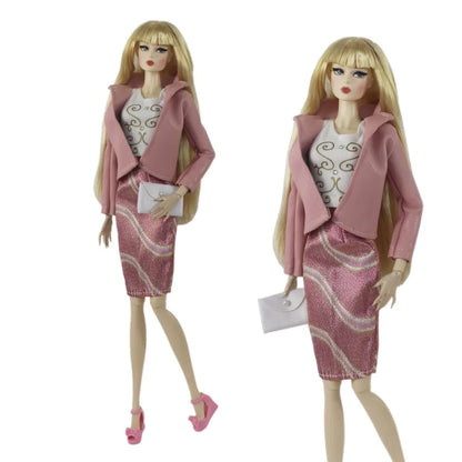 Handmade BABI Doll Clothes – Overcoat Outfit for 11.5-inch (30cm) BJD Dolls, Multiple Styles Gift Set