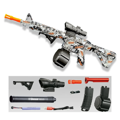 M416 Electric Blaster Toy Gun – Outdoor Gel Bullet Shooting Sport for Parent-Child Interactive Games