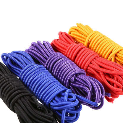 5 Meters 4mm/5mm Kayak Elastic Bungee Cord – Paddle Holder, Deck Rigging & Rear Securing Rope for Boats