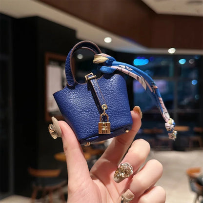New Mini House Small Bag – Handheld Portable Bluetooth Earphone Bag, Zero Wallet, and Multifunctional Hand Rope Pouch