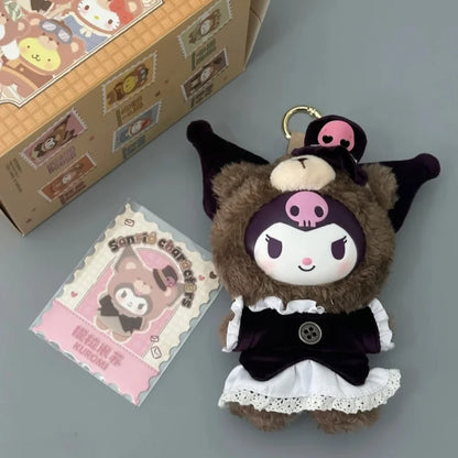 Sanrio British Afternoon Tea Blind Box — V1 V2 V3 Vinyl Doll Pendant, Handmade Decorative Gift Mystery Box