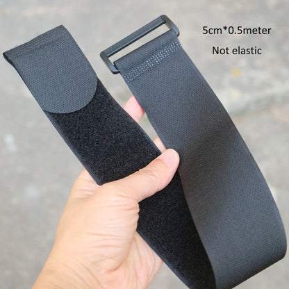 Reusable Nylon Luggage Straps with Buckle – 5cm x 0.5M/1M Hook & Loop Fastening Tape
