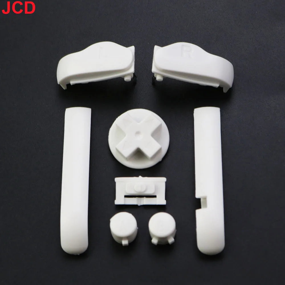 17-Color AB Buttons Keypad Set — High-Quality L/R Buttons & D-Pads for GameBoy Advance GBA with Power ON/OFF Buttons