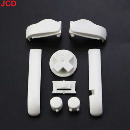 17-Color AB Buttons Keypad Set — High-Quality L/R Buttons & D-Pads for GameBoy Advance GBA with Power ON/OFF Buttons