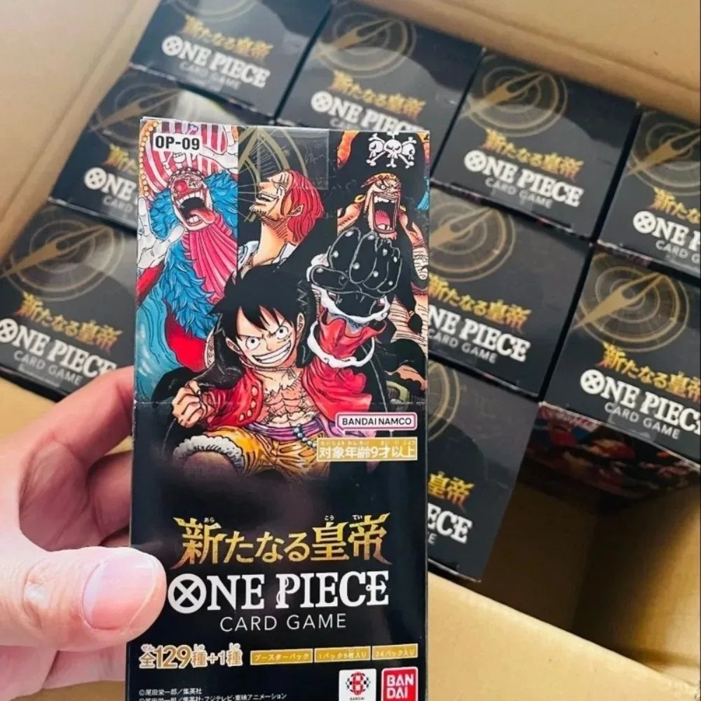 Bandai One Piece OPCG TCG Game Card — Sealed Booster Pack, Collectible Cartoon Cards for Toys & Gifts