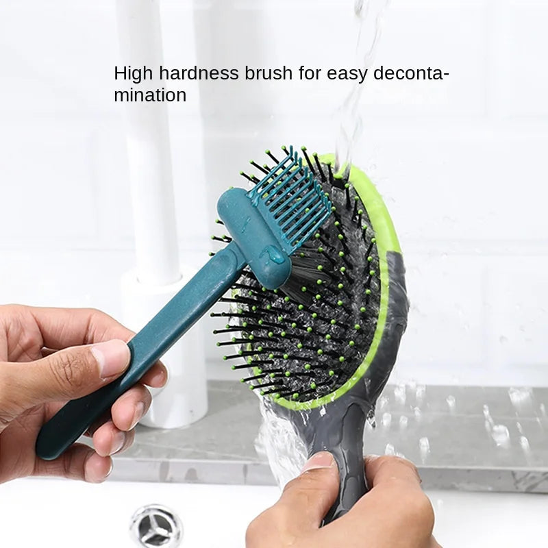 Unique Massaging Hair Cleaner Tool - Comb Cleaning and Massaging Product