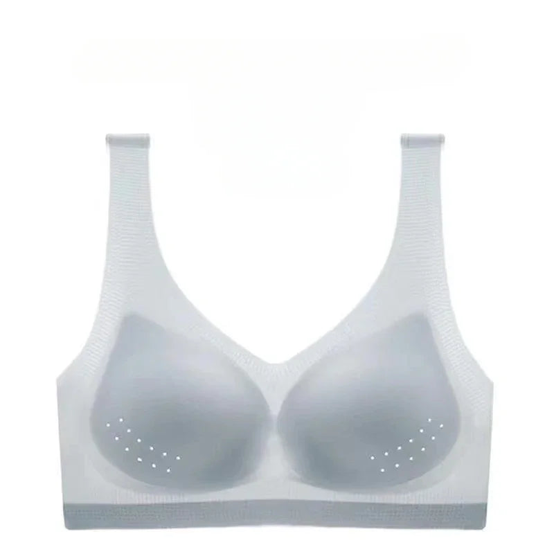 Women's Seamless Wireless Bra - Ultra Thin Breathable Bralette for Sleep and Everyday Wear