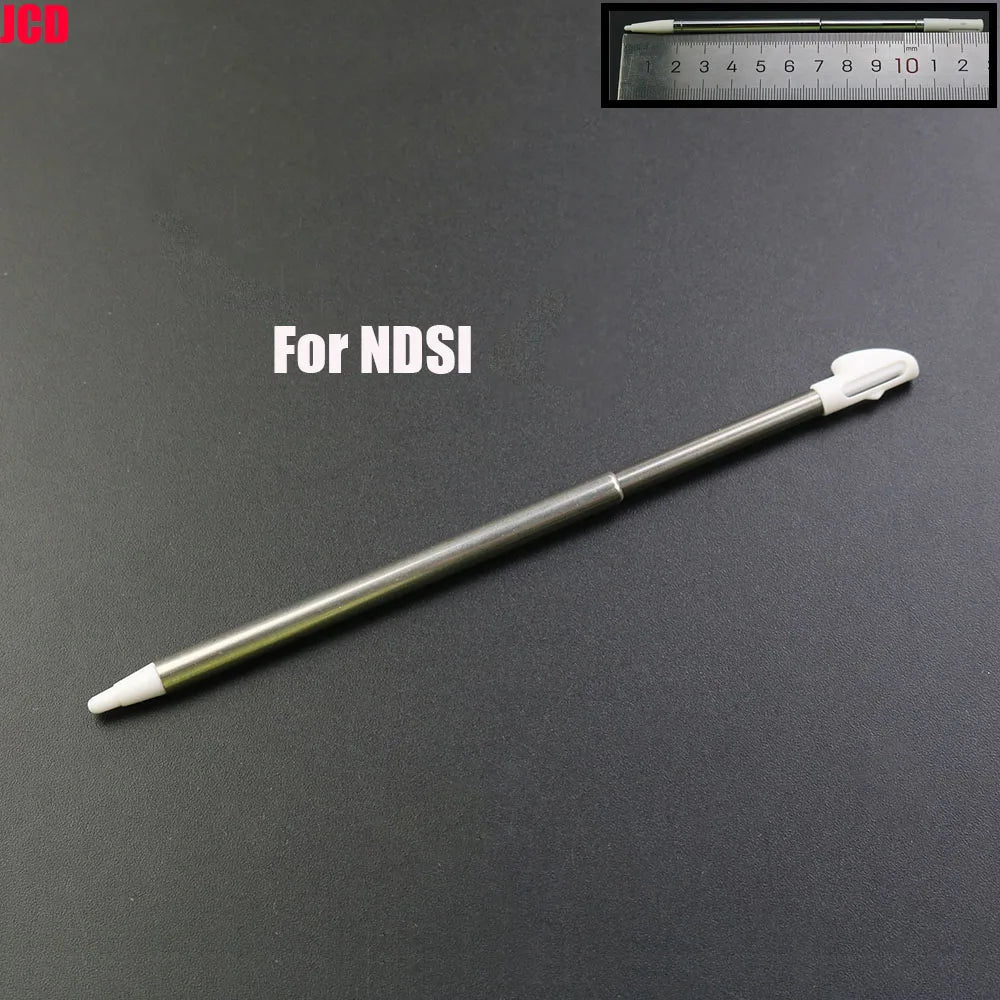 White Plastic Telescopic Stylus Pen — Touch Screen Stylus for 2DS/3DS/New 2DS LL XL/New 3DS XL/NDSL/NDSi/NDS