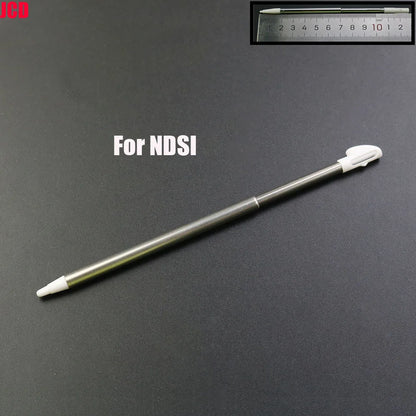 White Plastic Telescopic Stylus Pen — Touch Screen Stylus for 2DS/3DS/New 2DS LL XL/New 3DS XL/NDSL/NDSi/NDS