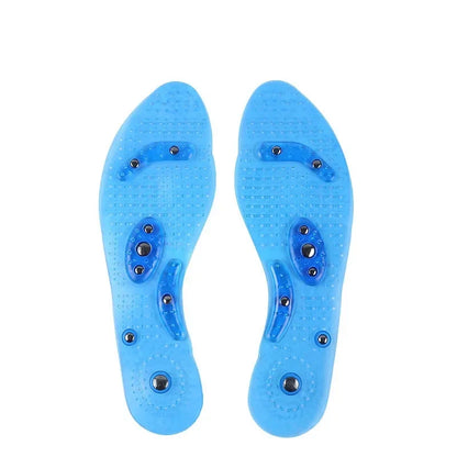Magnetic Acupressure Foot Massage Insoles – Silicone Pain Relief & Therapy Inserts