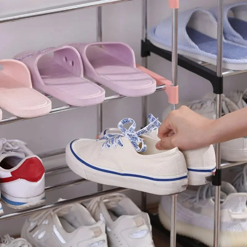3/4-Layer Multi-Layer Shoe Rack – Space-Saving Storage Organizer for Home