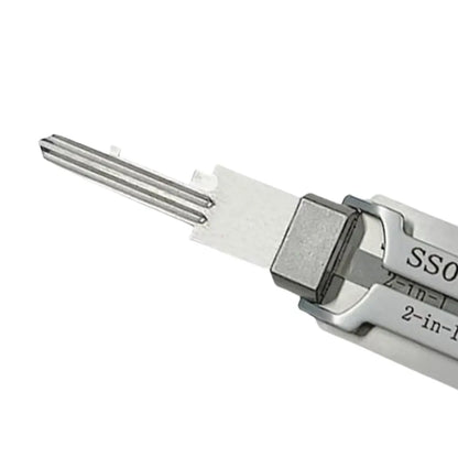 Stainless Steel Key Decoder Tool — Precision Hook & O-Ring Pickup Repair Kit