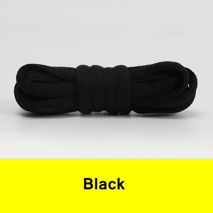 Oval & Semicircle Sneakers Shoe Laces – Classic Woven Round Shoelaces for Adult Unisex Casual & Sports Shoes