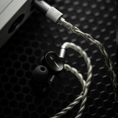 MOONDROP CHU III Wired Earphones - Aluminum-Magnesium Alloy Dome Dynamic Driver IEMs
