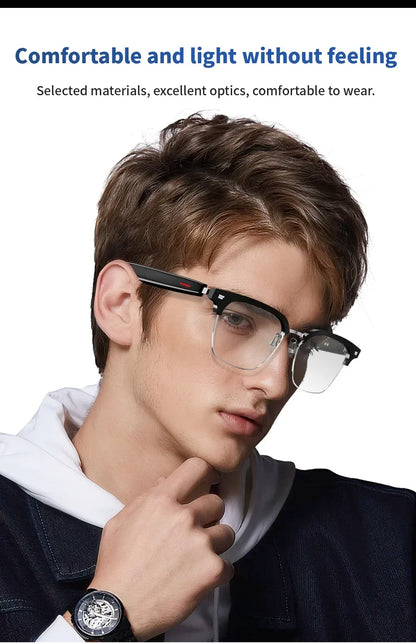 Hiwego Smart Music Sunglasses with Bluetooth Earphones – Wireless HIFI Headset for Driving & Hands-Free Calls
