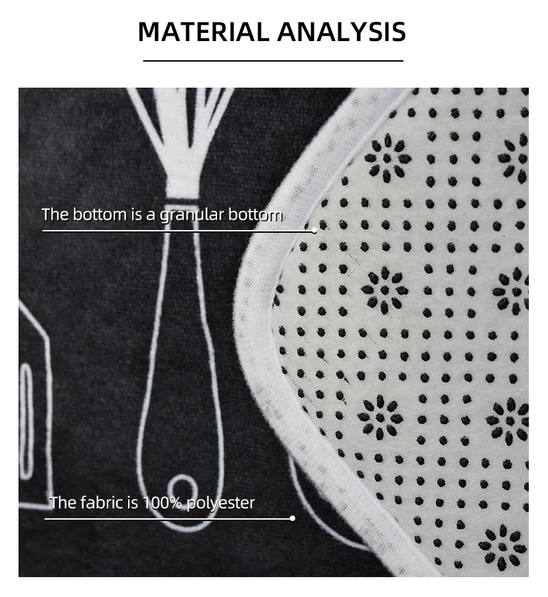 Multi-Purpose Sponge Water Absorption Mat — Anti-Skid, Moisture-Absorbing, Machine-Washable Carpet for Kitchen & Bathroom