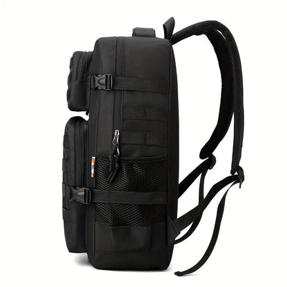 Men’s Tactical Camouflage Backpack – Large Capacity Multi-Layer Hiking & Camping Outdoor Sports Bag