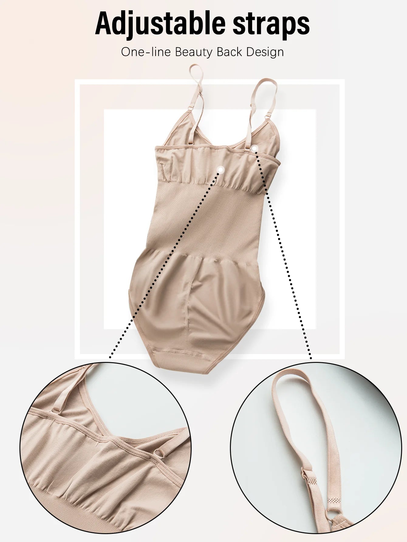 Women Seamless Shapewear Bodysuit - Sexy Slimming Butt Lifter Open Crotch Body Shaper for a Smooth Fit