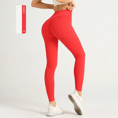 High Waist Women’s Yoga Leggings – Breathable Fitness Pants for Running, Cycling, Summer Gym & Workout