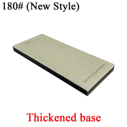Thickened Non-Slip Diamond Knife Sharpener – 15° Kitchen Whetstone & Leather Polishing System