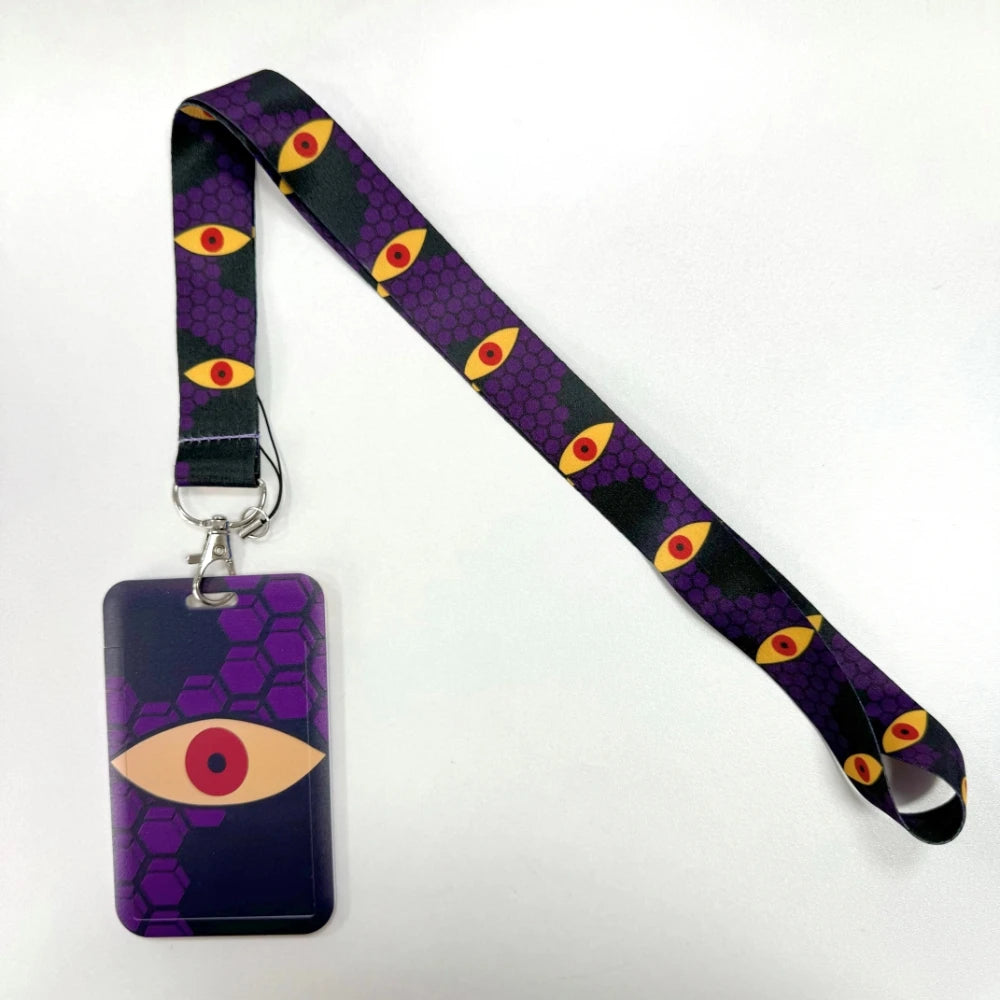 Cartoon Anime Lanyard – Key, Card & Badge Holder Neck Strap, DIY Keychain Hang Rope