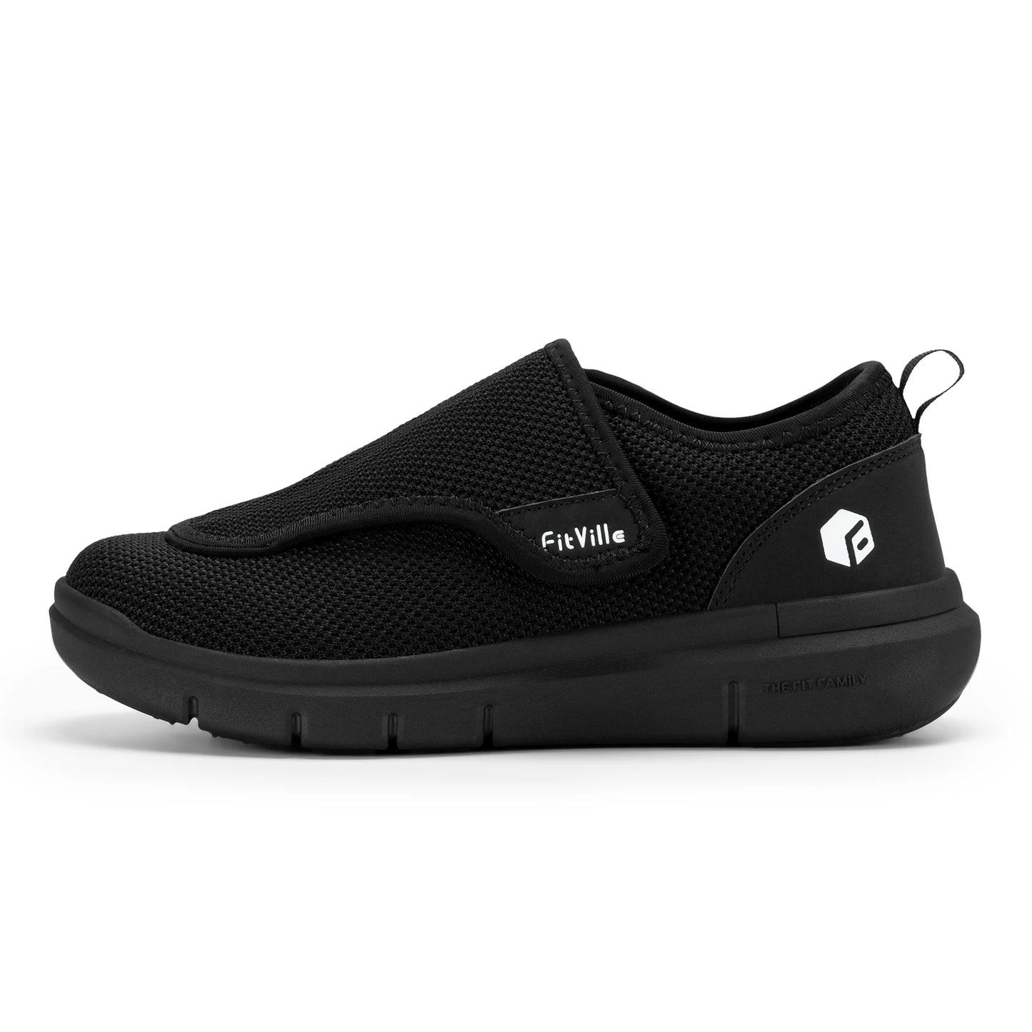 FitVille Extra Wide Women’s Diabetic Walking Shoes – Adjustable Orthopedic Shoes for Swollen Feet, Elderly & Foot Pain Relief