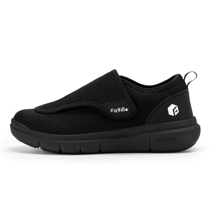 FitVille Extra Wide Women’s Diabetic Walking Shoes – Adjustable Orthopedic Shoes for Swollen Feet, Elderly & Foot Pain Relief