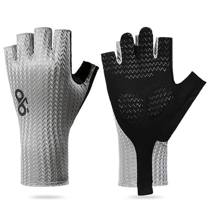 GTUBIKE Summer Half Finger Cycling Gloves – Ultralight, Breathable, Anti-Slip with Silicone Pads