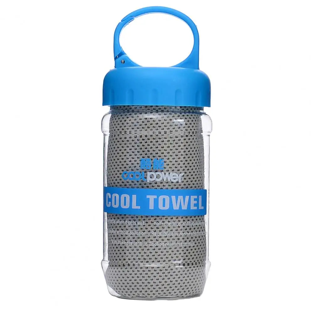 Instant Cooling Sports Towel – Quick-Dry Sweat-Absorbent Gym, Yoga & Workout Fitness Towel
