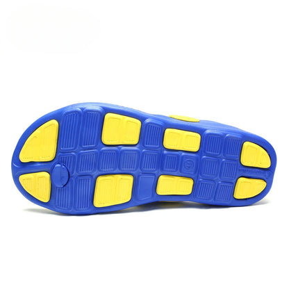 YRZL Summer Men’s Flip Flops - 2024 Soft Bottom Non-Slip Beach Sandals, Comfortable Outdoor Slide Slippers