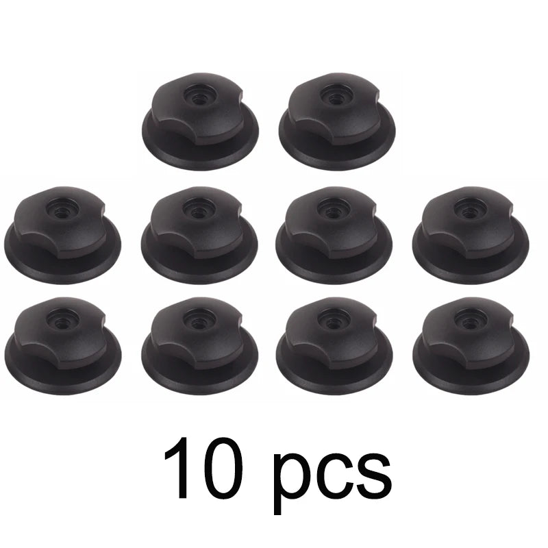 Car Trunk Hooks Organizer | Rear Cargo Mounting Luggage Net Fastener with Screw & Adhesive Tape Kit