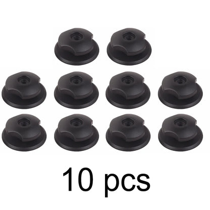 Car Trunk Hooks Organizer | Rear Cargo Mounting Luggage Net Fastener with Screw & Adhesive Tape Kit