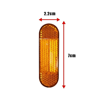 ABS Front Fork Reflective Tube for Xiaomi M365/1S/Pro/Pro2 – Night Safety Reflector Sticker Shell for Electric Scooter