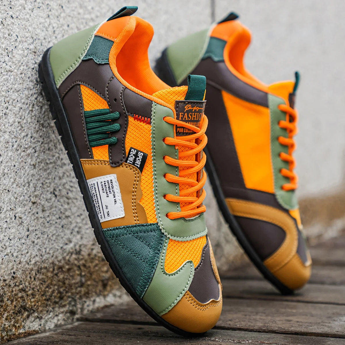 Men's Casual Sports & Outdoor Hiking Shoes – Trendy Fashionable Comfortable Street Sneakers