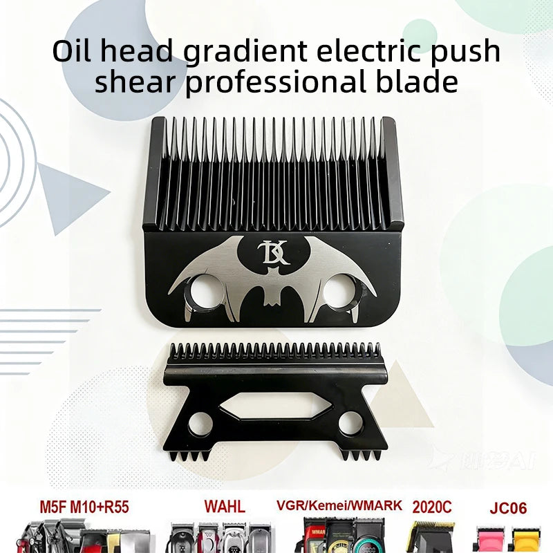 SC ECHO PHANTOM Professional Electric Hair Clipper – Crunch Blade Fade Trimmer for Men Barbershop Use (VGR 8148 Compatible)