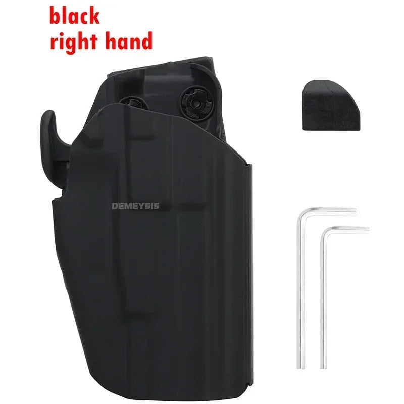Adjustable Gun Holster — Right/Left Hand Waist Carry Case for Tactical Pistols