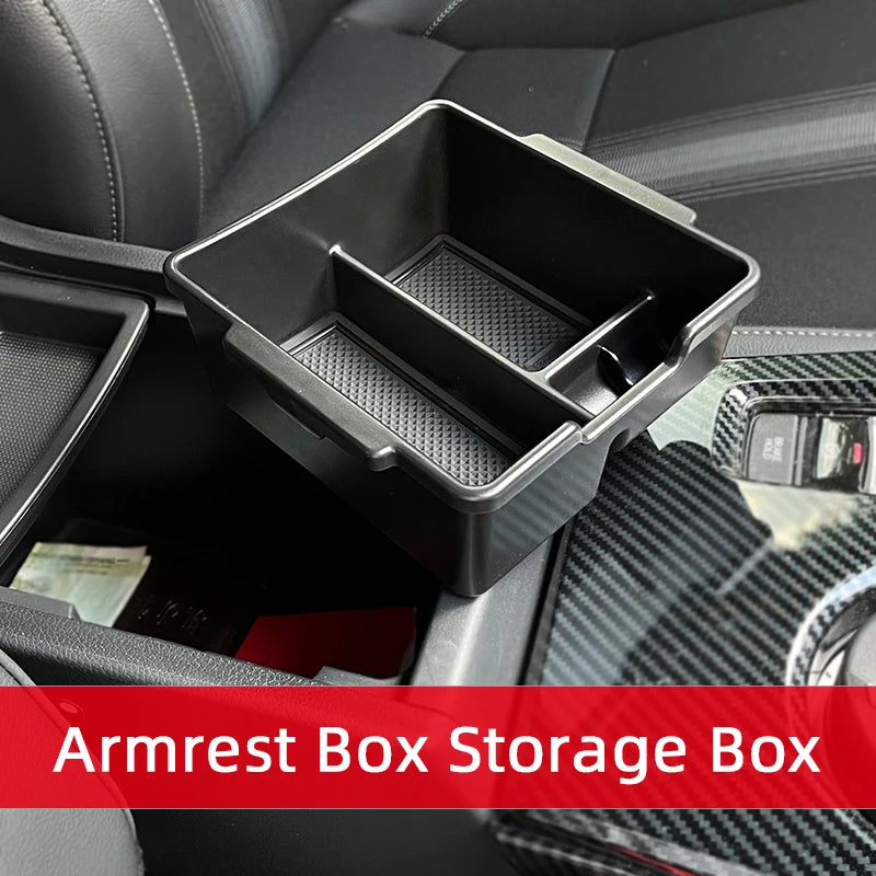 Honda Civic 11th Gen 2022–2023 Center Console Armrest Storage Box – Car Interior Organizer Tray Auto Accessories