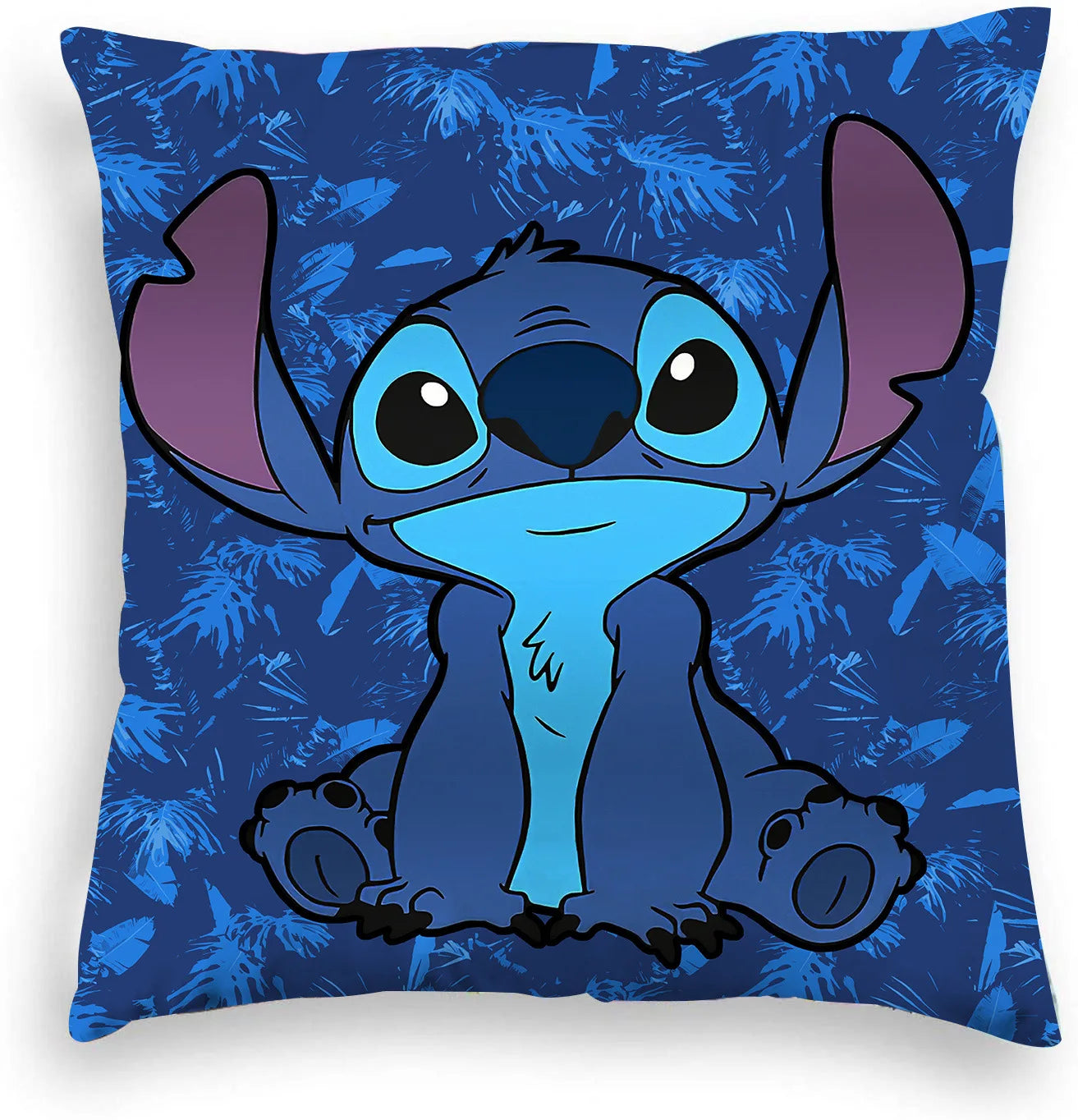 Anime Disney Stitch Double-Sided Print Pillowcase – Kawaii Stitch Pillow for Kids’ Room Decoration & Gifts