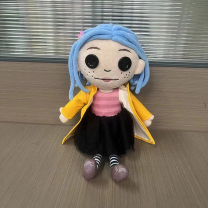 Coraline Squid Plush Toy – Cute Kawaii Cartoon Stuffed Doll Soft Pillow for Kids Birthday Gift & Collection
