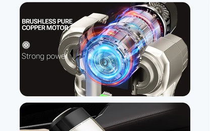 SZUK 9998700PA Car Vacuum Cleaner – Strong Suction Cordless Handheld Portable Cleaning Machine
