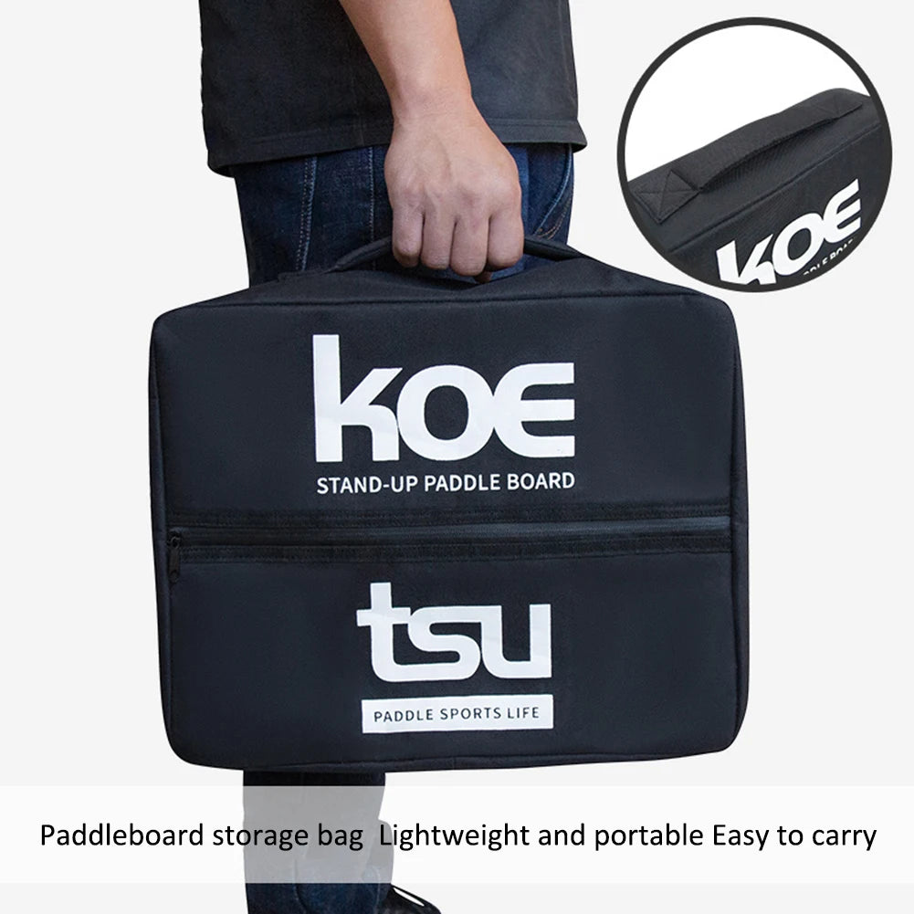 1-4pc Portable SUP Storage Bag — Lightweight Sealed Zipper Bag with Fixing Buckle for Kayak & Paddle Board Accessories