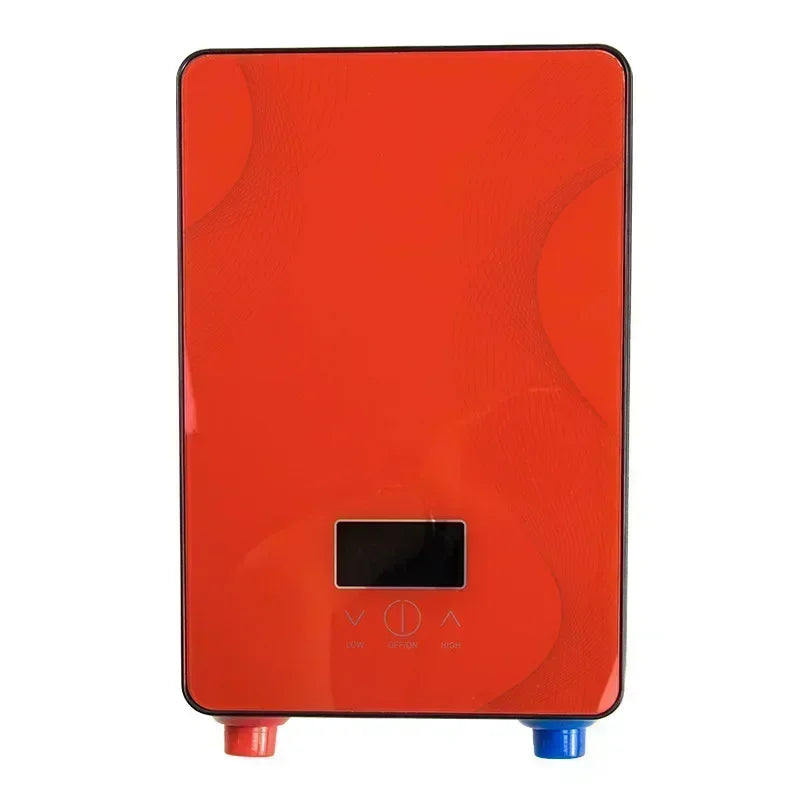 Tankless Electric Hot Water Heater – Instant Bathroom Shower Boiler with Thermostat, 110V/220V, Safe & Smart Automatic Control