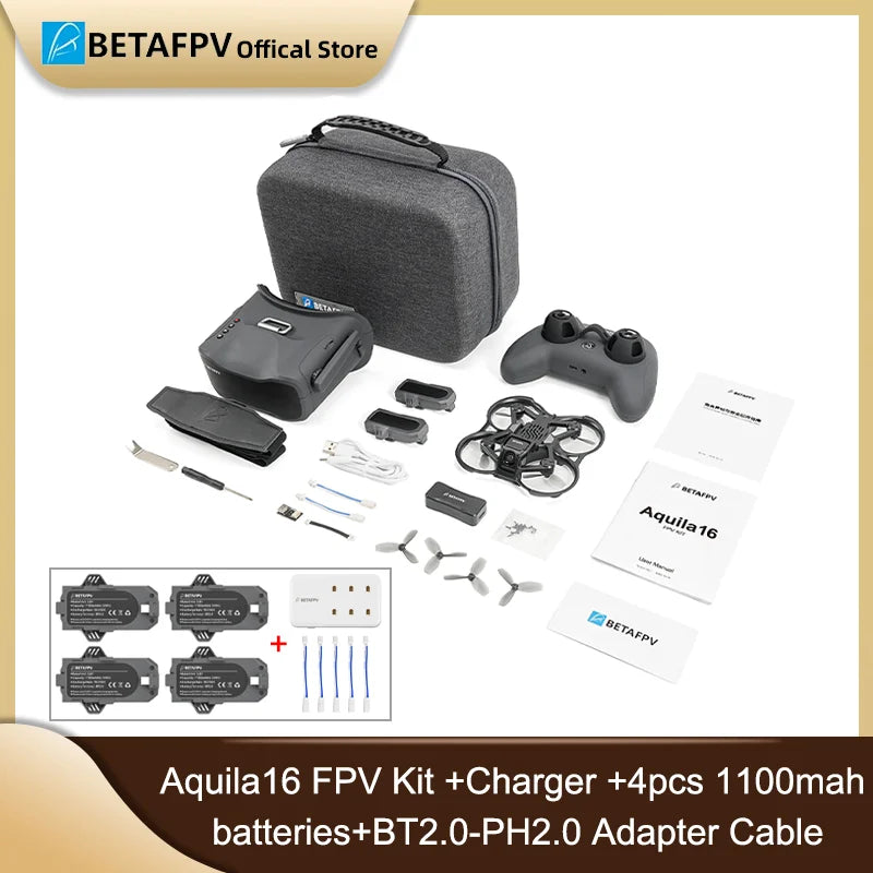 BETAFPV Aquila16 FPV Drone Kit (2025) – Hot Sale Racing Quadcopter