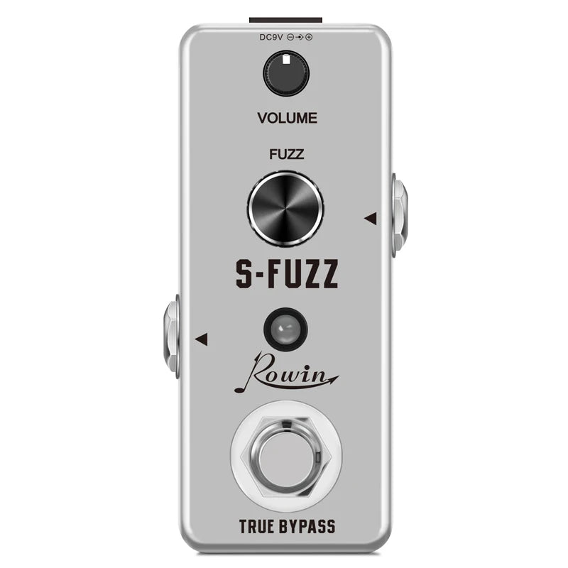 Rowin Guitar Effects Pedal – Noise Gate, Delay, Chorus, Vibrato, Phaser, Flanger, Booster, EQ, Fuzz, Metal, Distortion, and Blues Drive