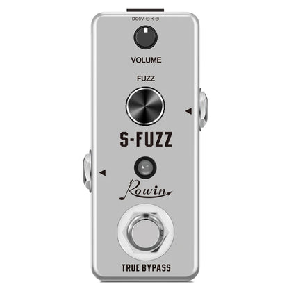 Rowin Guitar Effects Pedal – Noise Gate, Delay, Chorus, Vibrato, Phaser, Flanger, Booster, EQ, Fuzz, Metal, Distortion, and Blues Drive