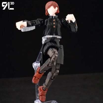 9L3D Printed Anime Action Figures — Jujutsu Kaisen Sukuna, Yuji, Yuta, Satoru Gojo Movable Mannequin Toys