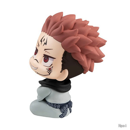 10cm Jujutsu Kaisen Q-Version Anime Figures — Satoru Gojo, Geto Suguru, Fushiguro Toji & Okkotsu Yuta Action Collectibles