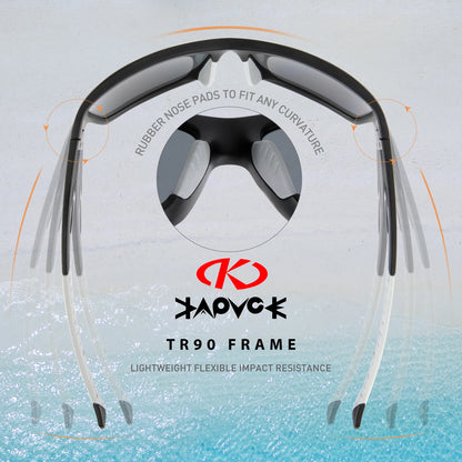 KAPVOE Polarized Sunglasses – Men & Women Fishing, Hiking, Driving, Cycling, and Sports Eyewear