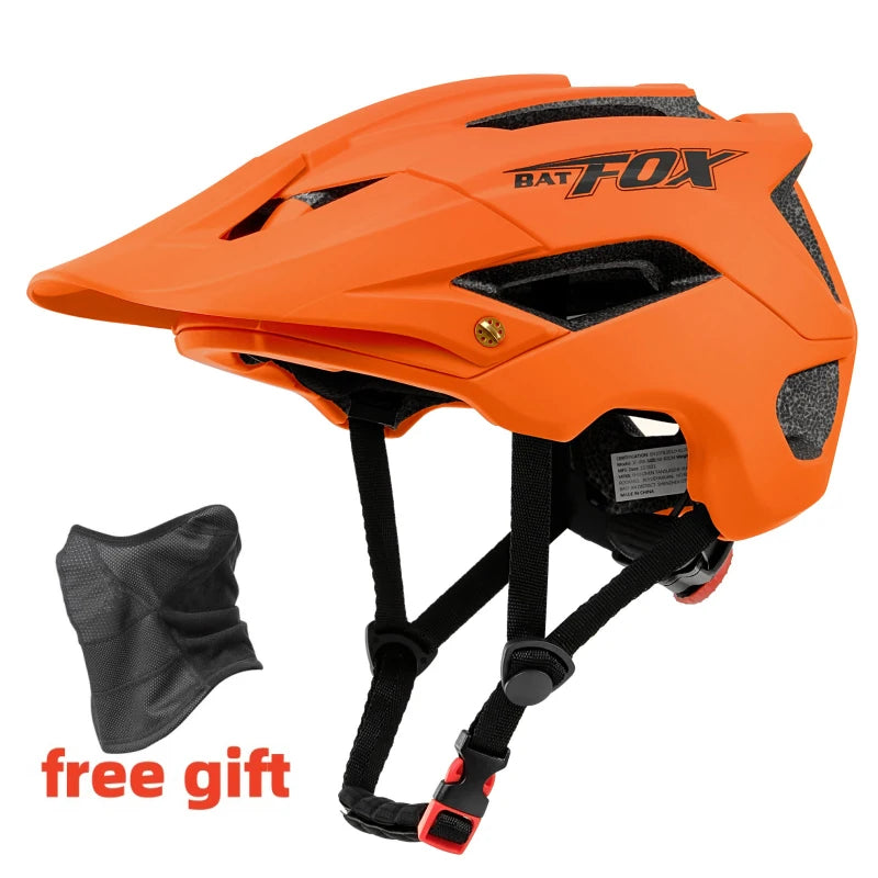 BATFOX Ultralight MTB Bicycle Helmet for Men & Women – Integrally Molded Mountain & Road Cycling Helmet